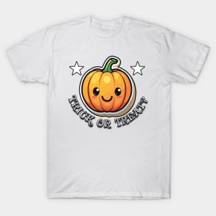 Trick or Treat - Halloween Pumpkin T-Shirt